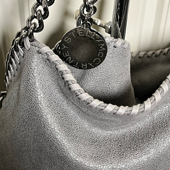 Stella McCartney Silver Falabella Tote Bag
